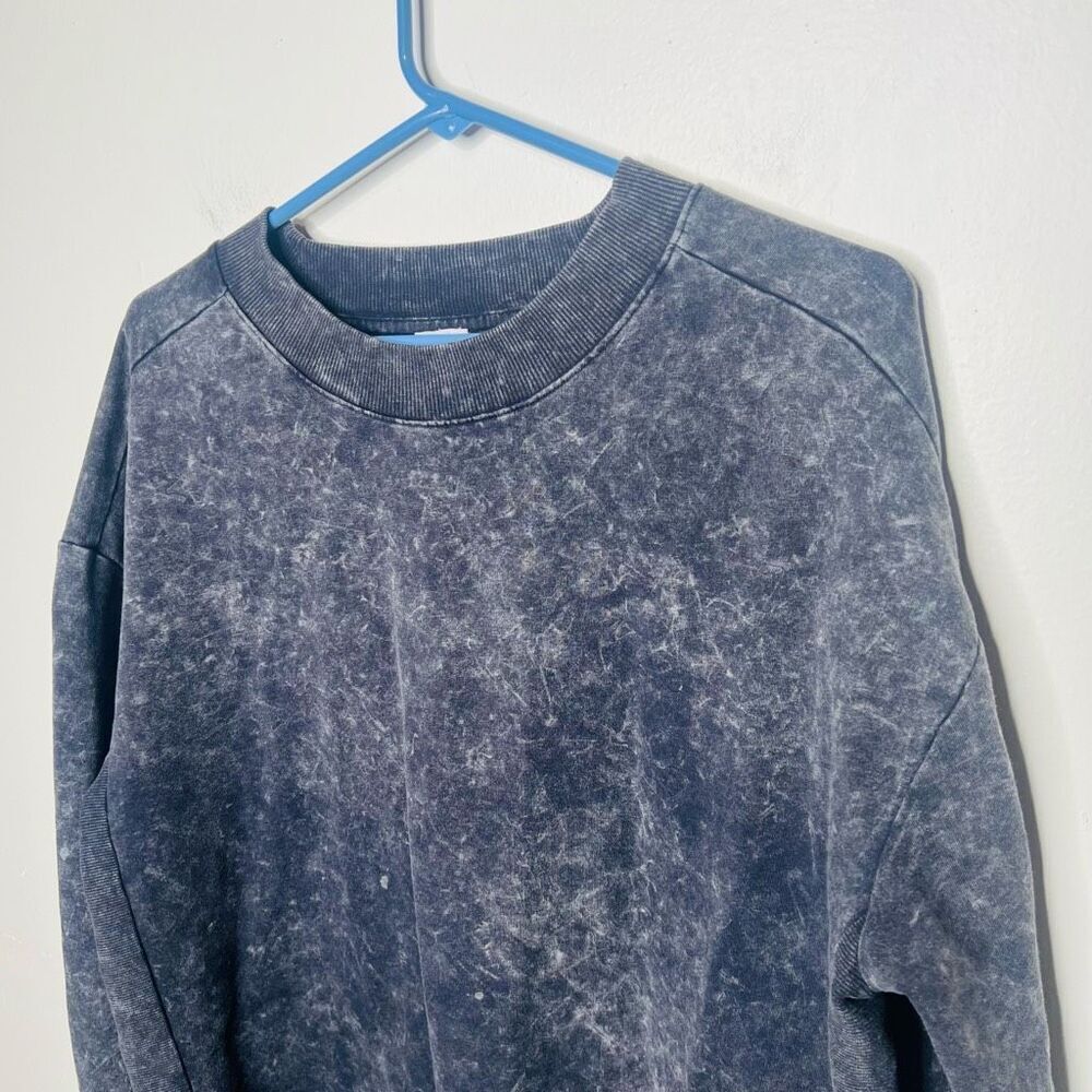 All in Motion Black Acid Washed Sweatshirt - Picture 3 of 10